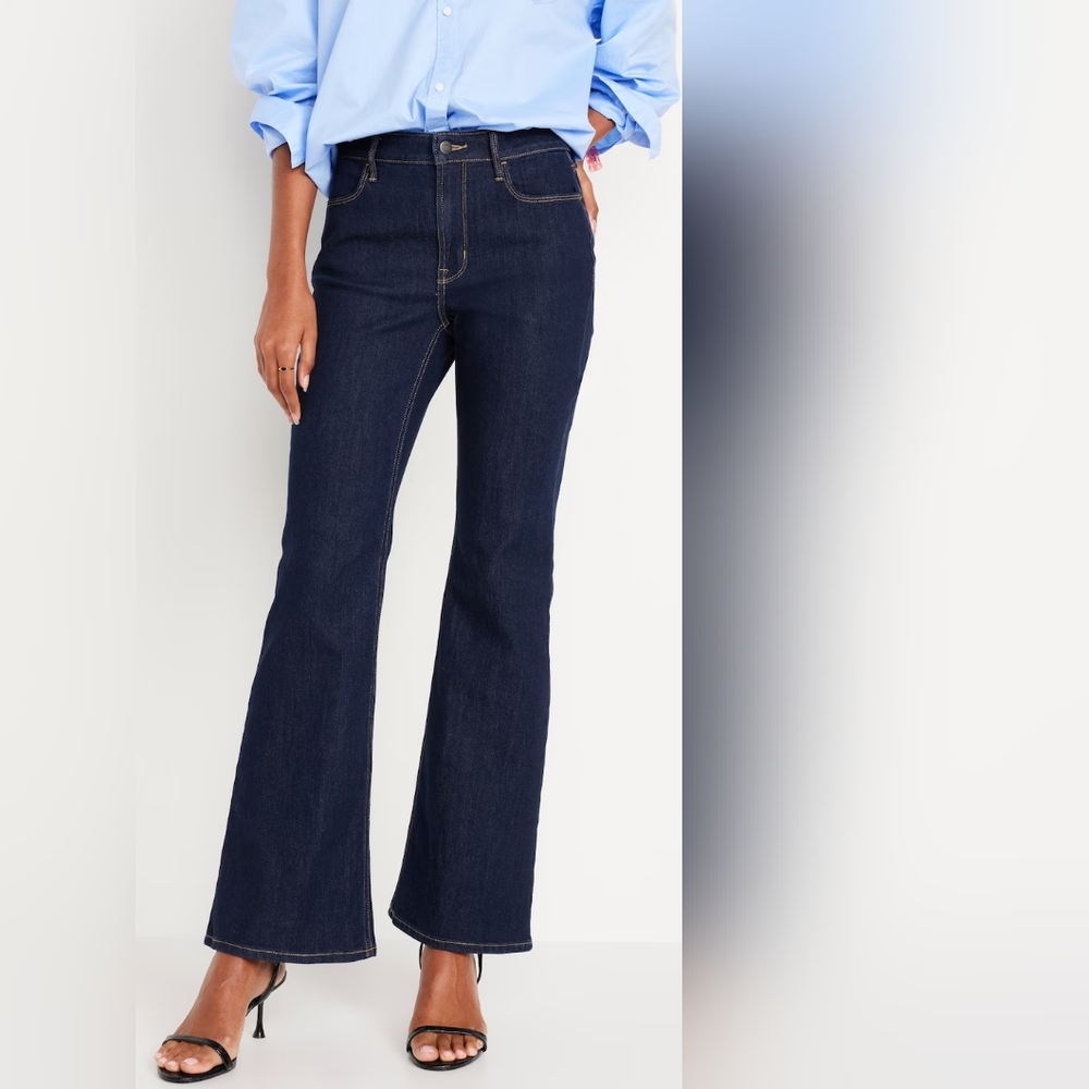 Old Navy High Rise Flare Jeans